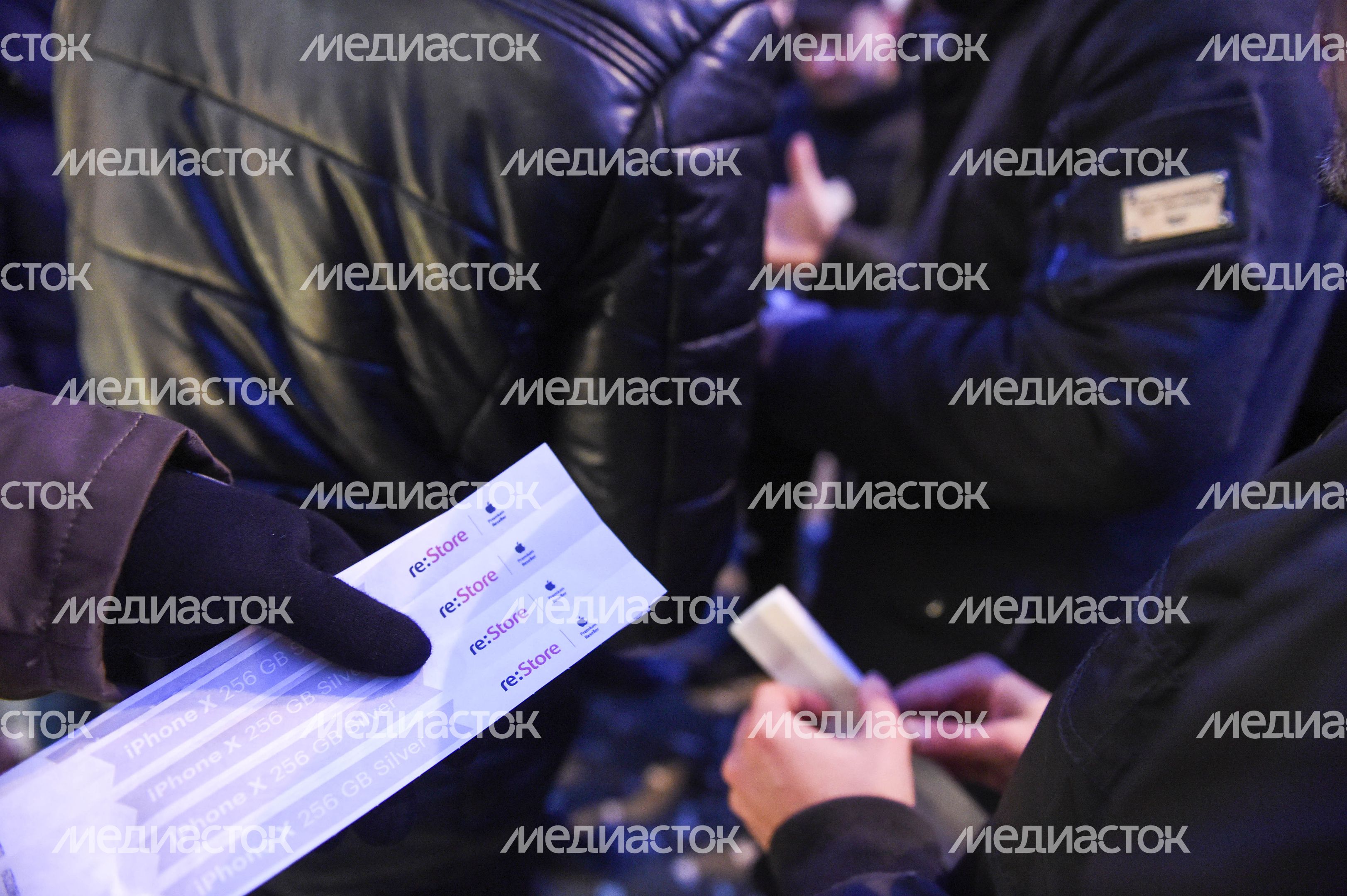 Старт продаж iPhone X в Москве