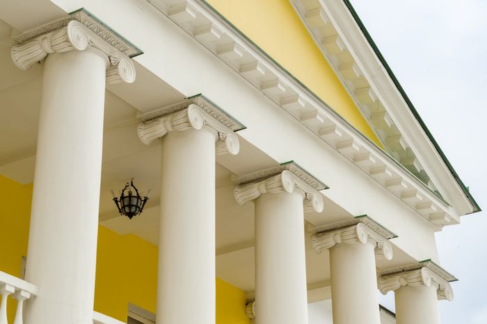 Усадьба «Горки Ленинские». Усадьба и хозяйственный двор