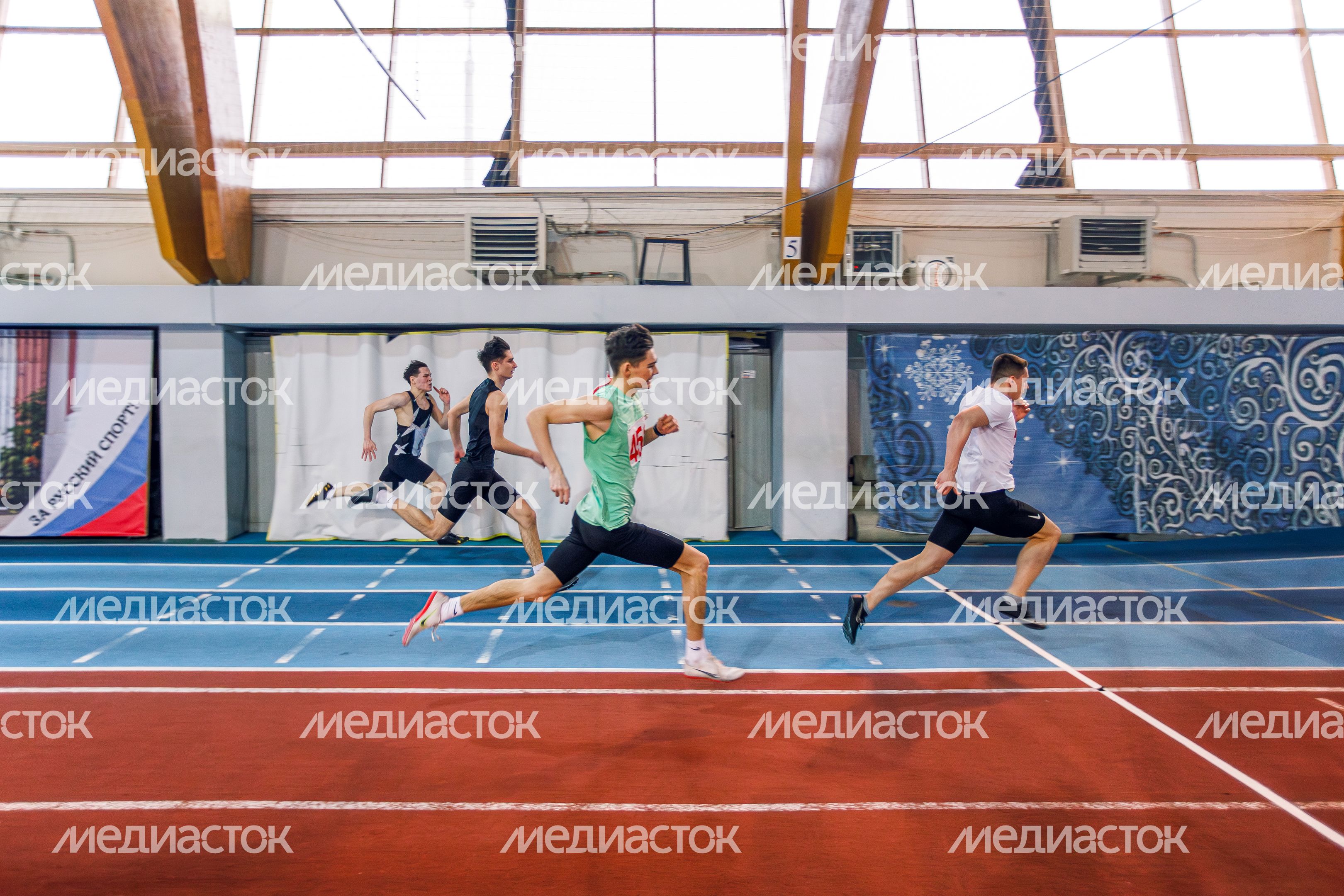 Спортивное соревнование Московской области по легкой атлетике в помещении в Щелково