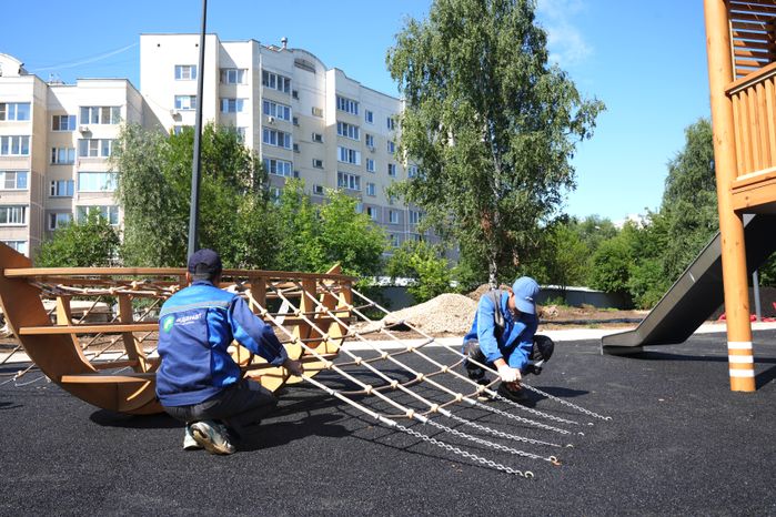 Благоустройство зоны отдыха у реки Учи в Ивантеевке