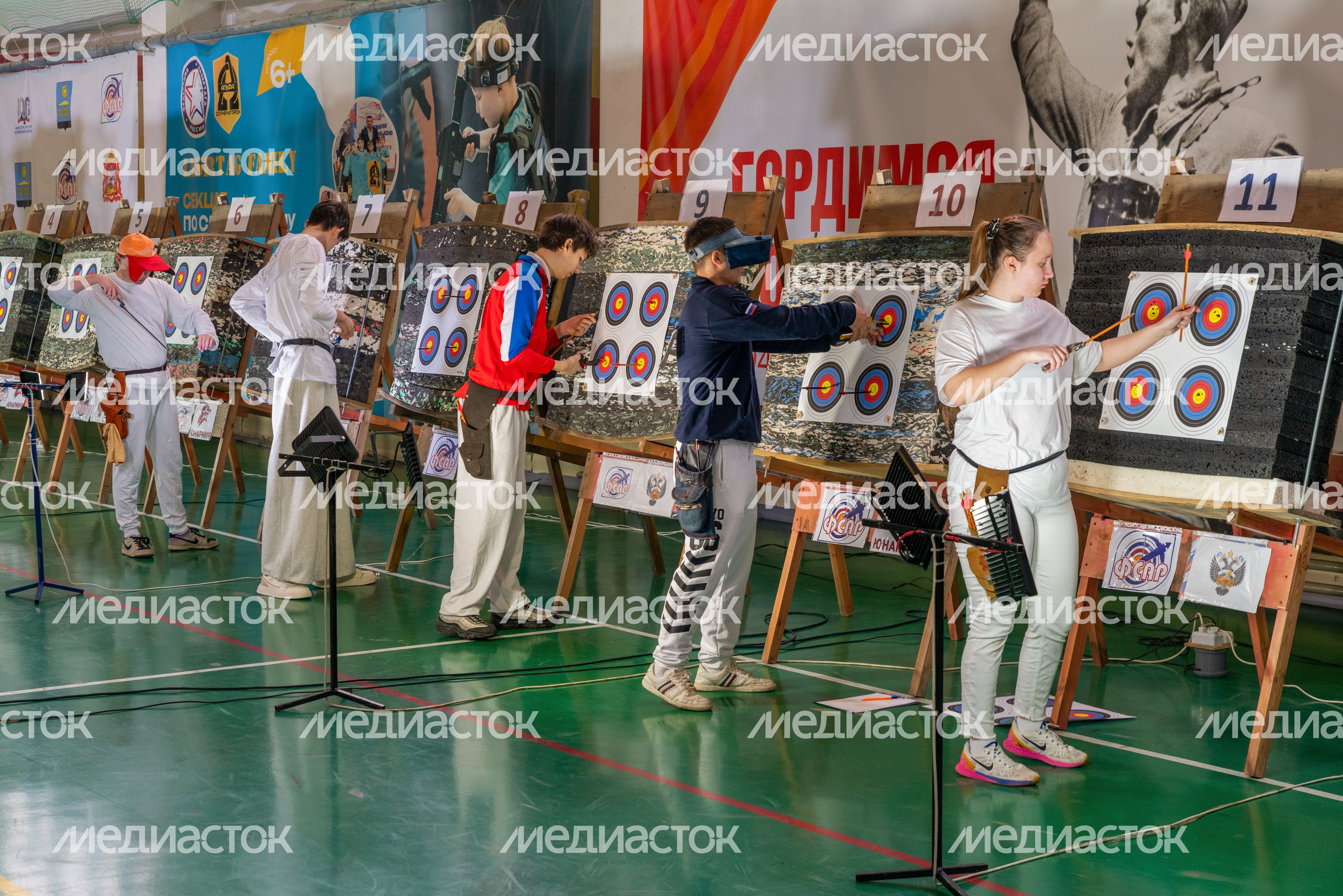 Чемпионат и Первенство России по стрельбе из арбалета в Поварово округа Солнечногорск