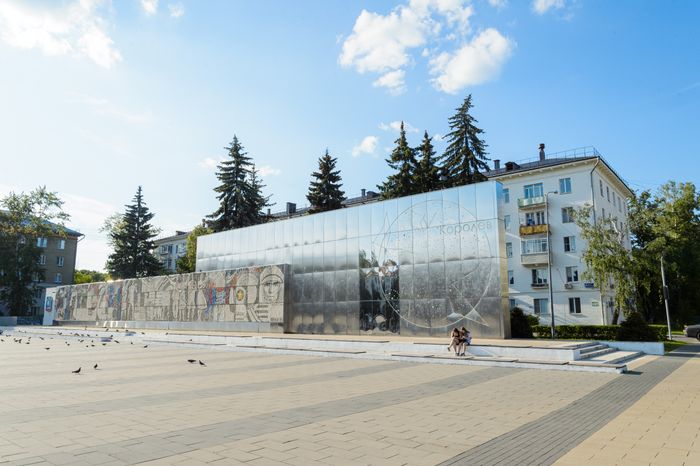 Королев. Мозаичное панно