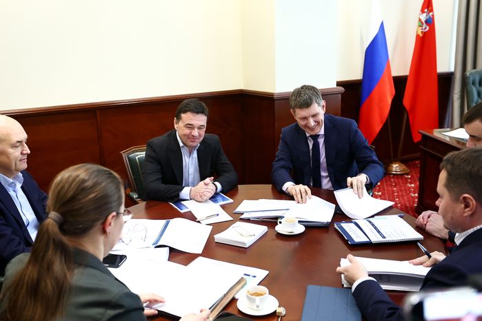 Встреча губернатора и министра​ экономразвития РФ