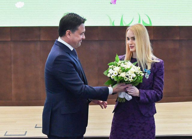Награждение многодетных жительниц Подмосковья орденом «Материнская слава»
