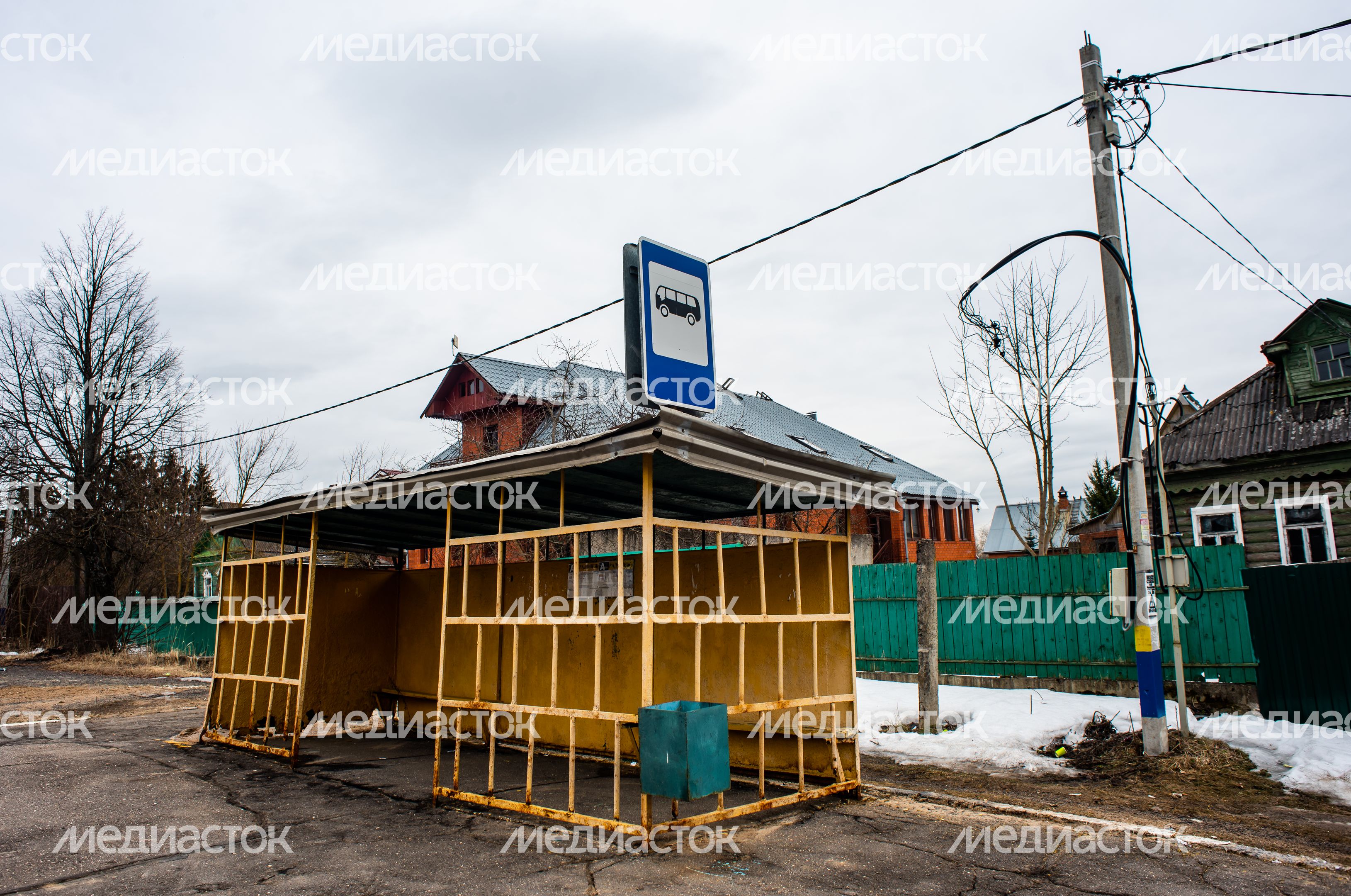 Весенние виды села Радонеж