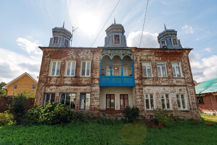 Летние виды города Павловский Посад