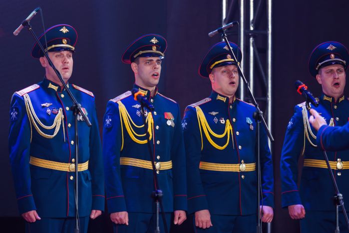 Концерт на открытии Международного кинофестиваля «17 мгновений…» в Павловском Посаде