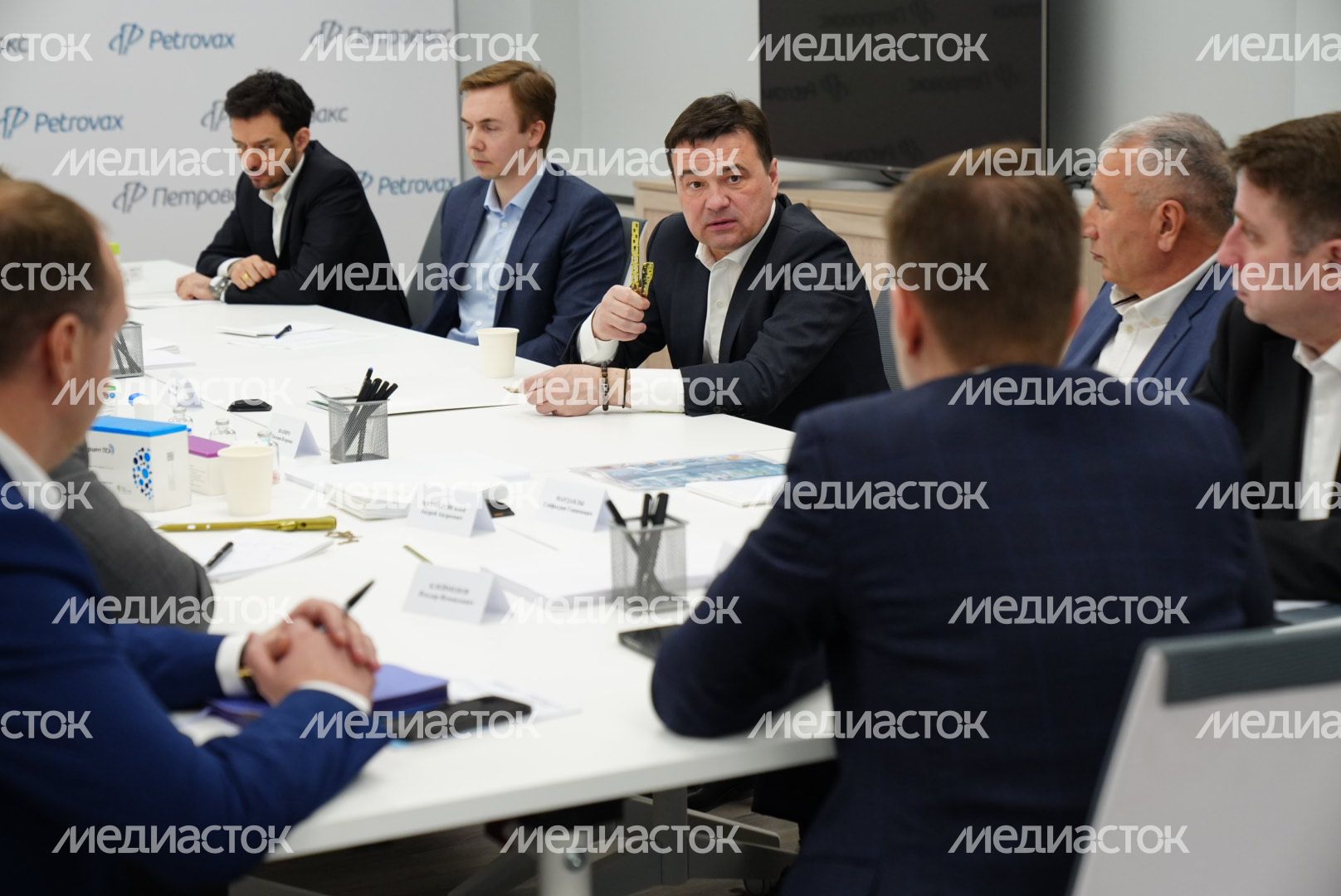 Встреча губернатора с фармпроизводителями Подмосковья