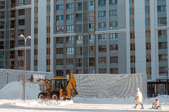 Зима в Москве