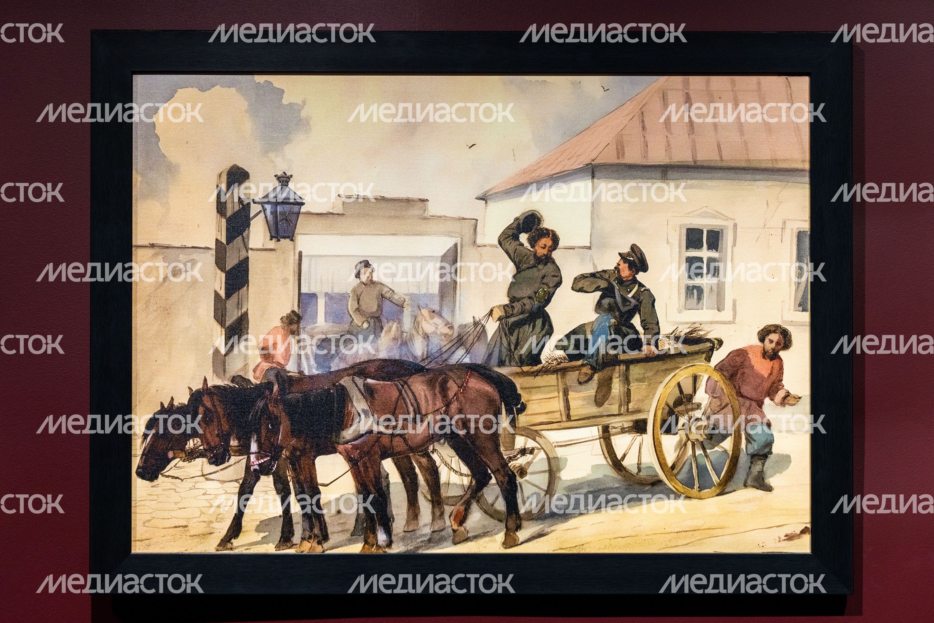 История Отечественной войны 1812 года в музее-макете «Бородинское сражение» в усадьбе А.И. Герцена Одинцовского округа