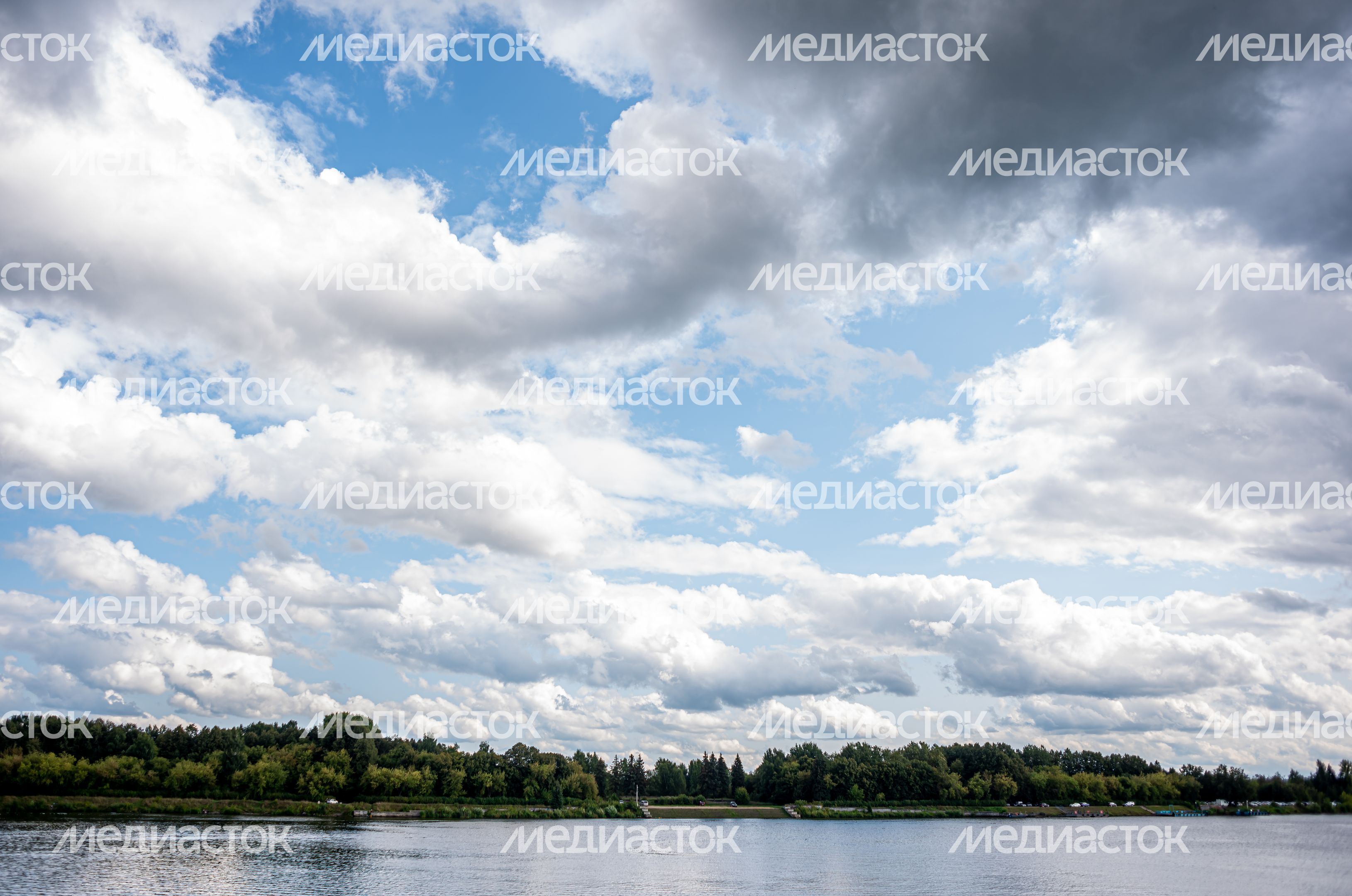 Летние виды города Дубна