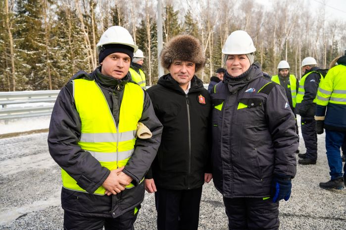 Андрей Воробьев открыл движение по последнему участку Северного обхода Лобни