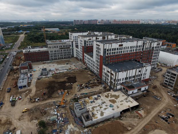 Строительство многопрофильной больницы в микрорайоне Ольгино города Балашиха