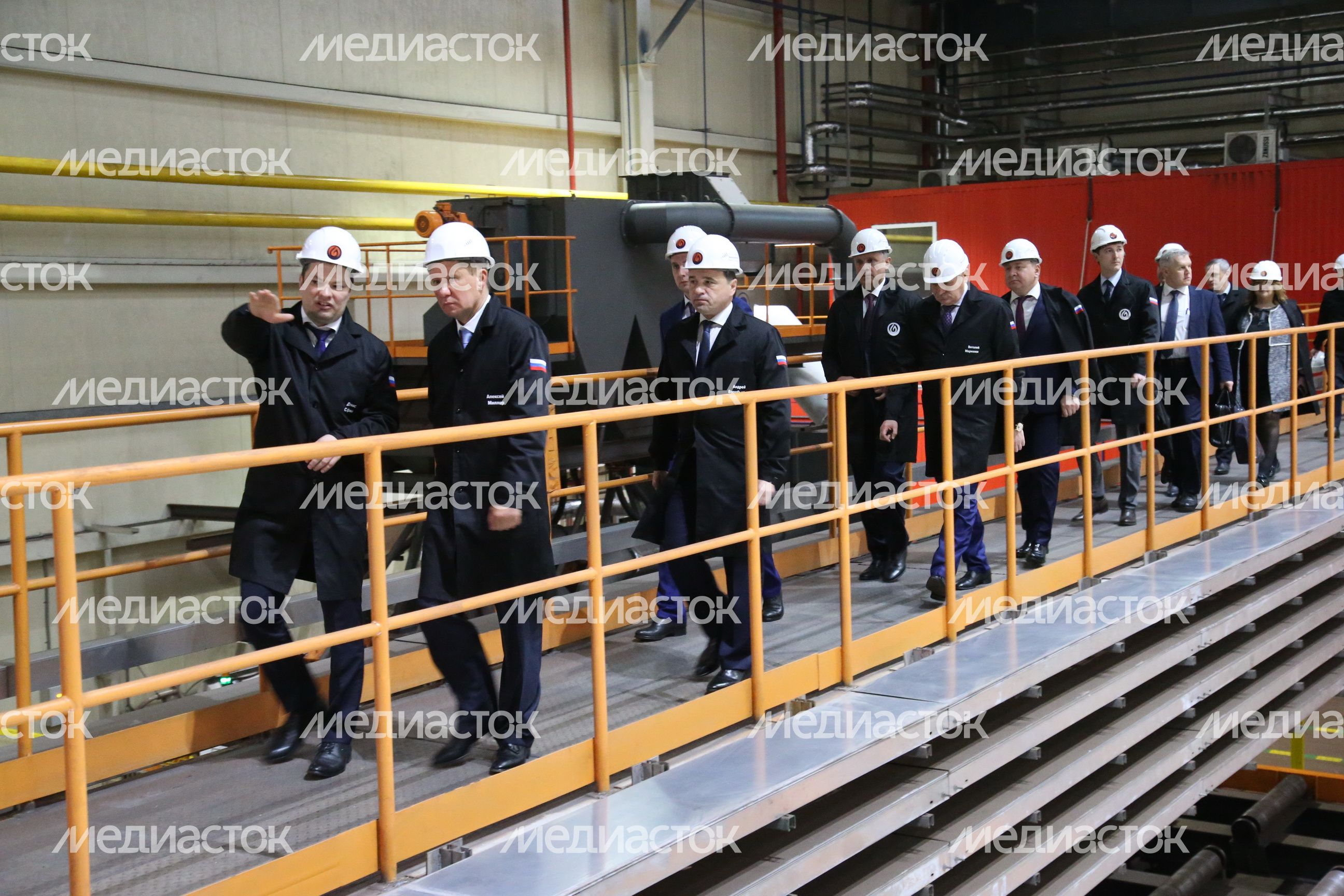 Губернатор принял участие в запуске производства на Загорском трубном заводе