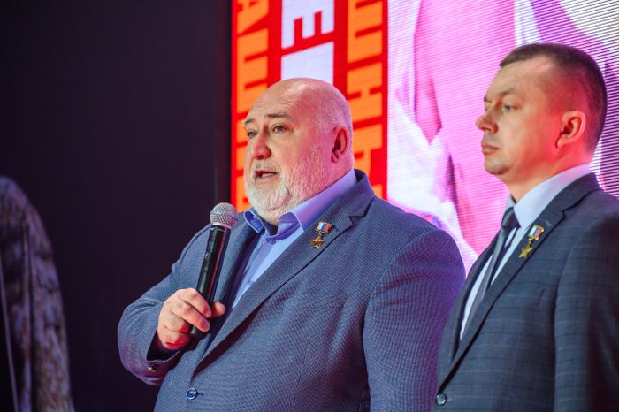 Герой Российской Федерации Алексей Романов на Межрегиональном турнире по единоборствам «Герои Отечества» в Люберцах