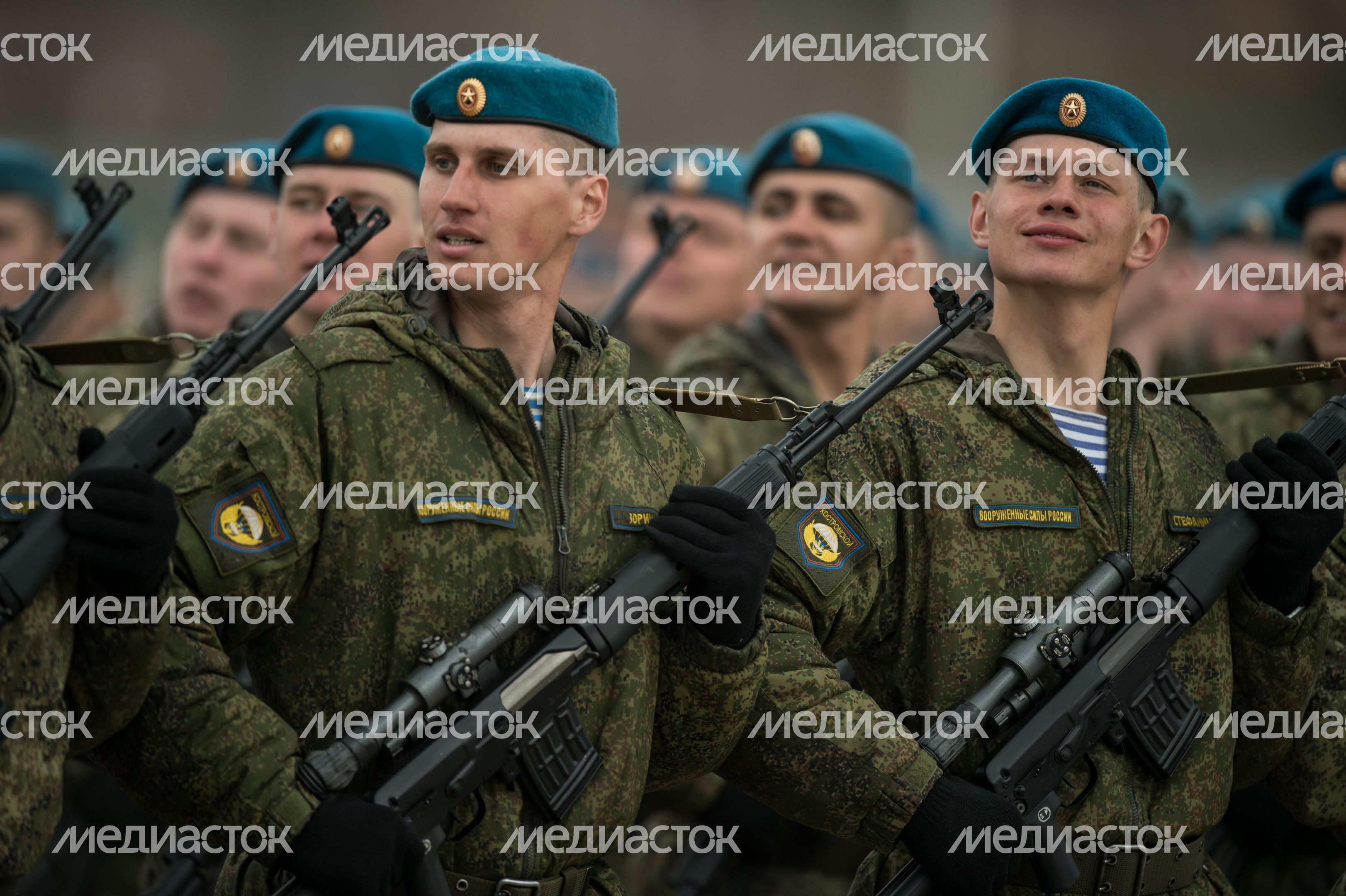 Репетиция Парада Победы в Алабино