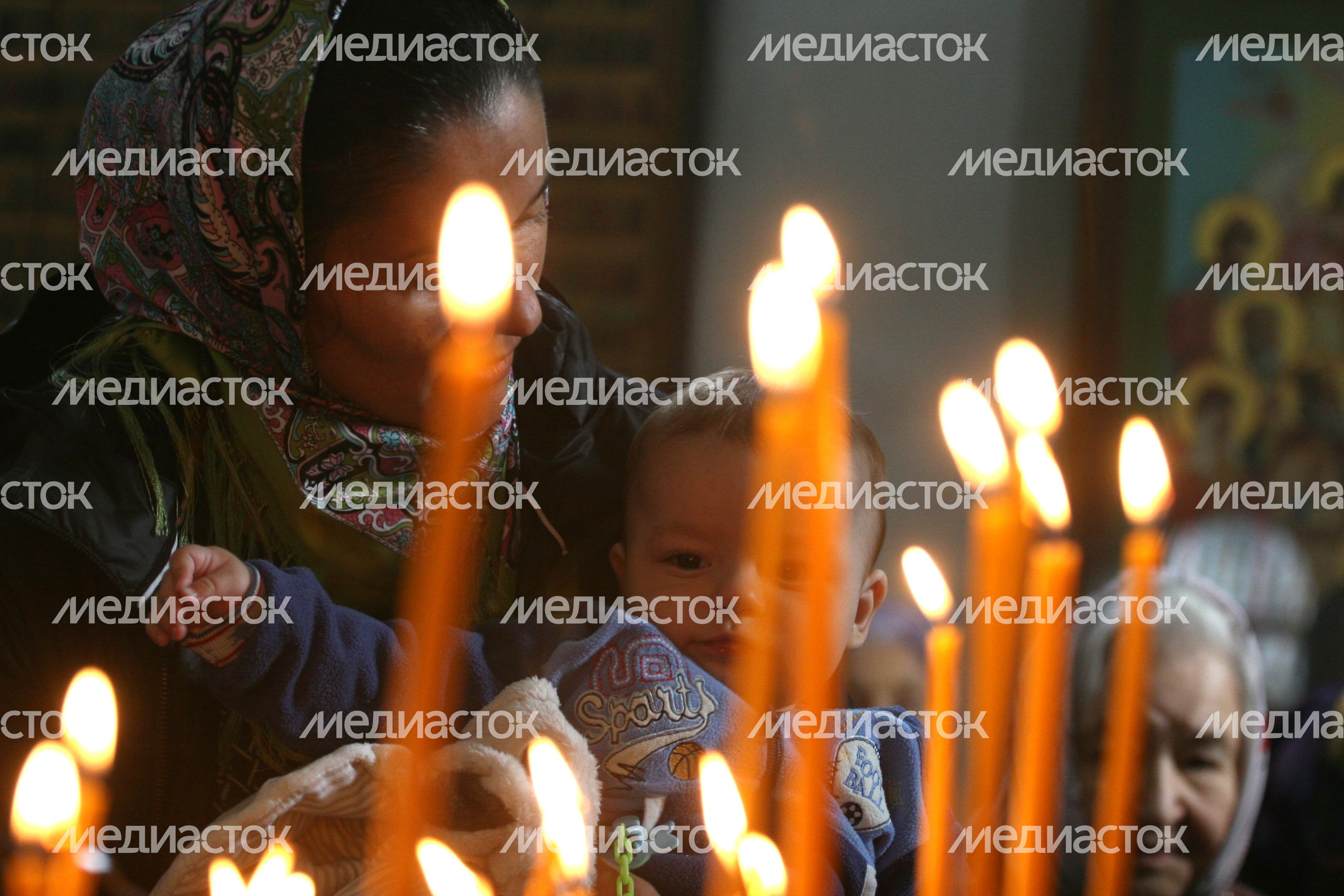 Празднование Яблочного спаса в Жуковском