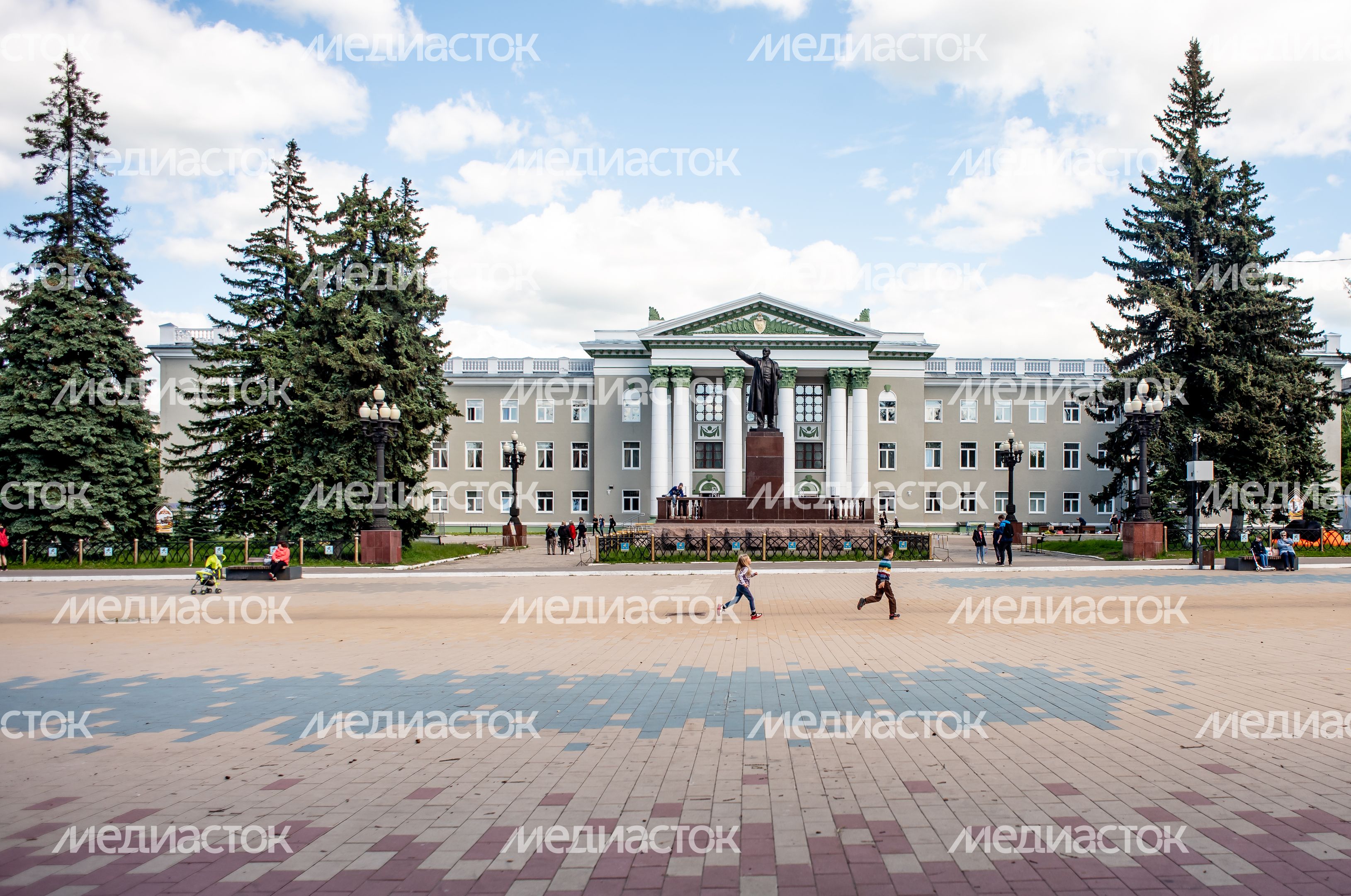 Летние виды города Ступино