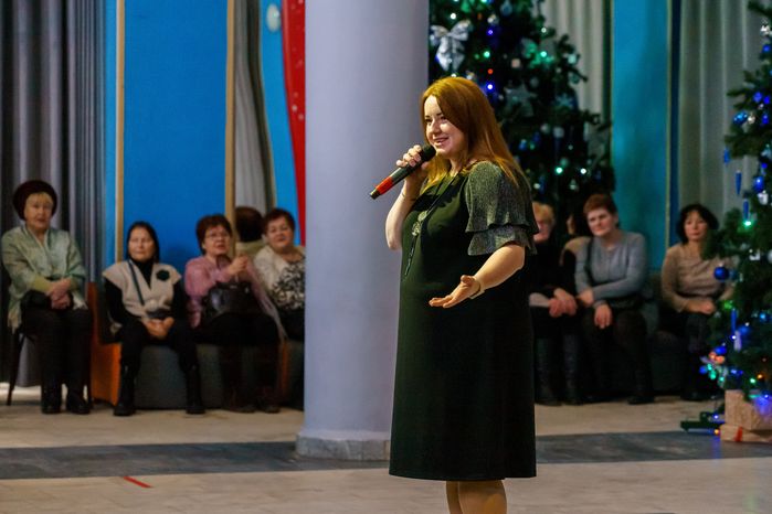 Зимний бал в культурном центре "Октябрь"