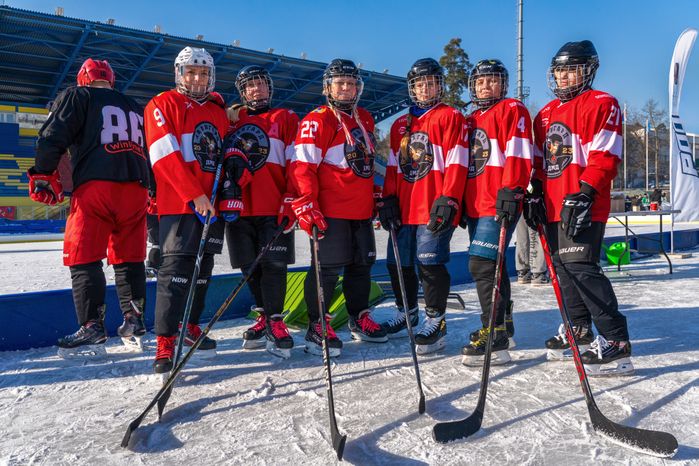 Турнир по уличному хоккею POND HOCKEY в Красногорске