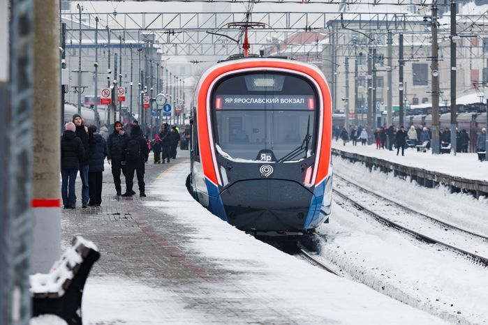 Поезд нового поколения «Иволга 4.0» на МЦД