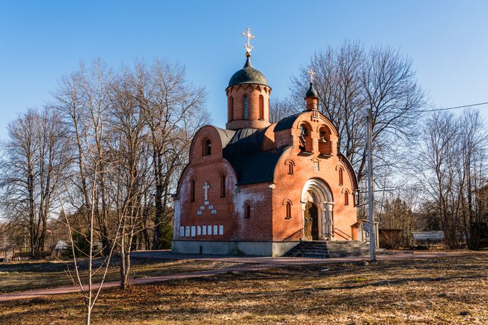 Церковь Георгия Победоносца в селе Семеновское Можайского округа