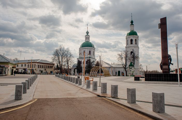 Виды города Зарайск