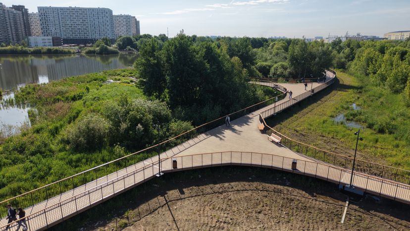 Благоустройство парка "Дружба" в Люберцах