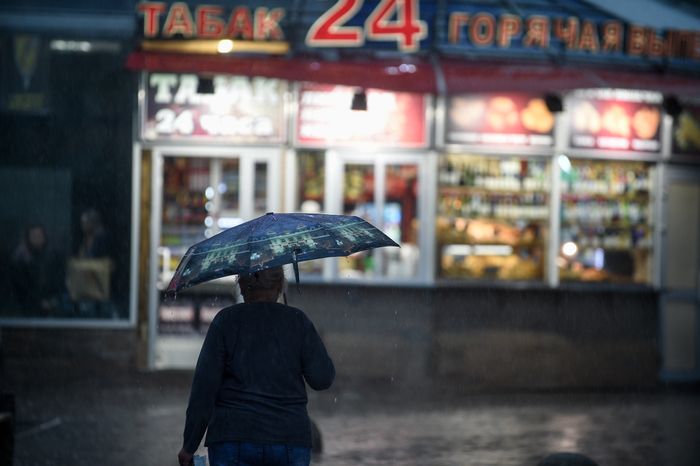 Тропические ливни накрыли Москву