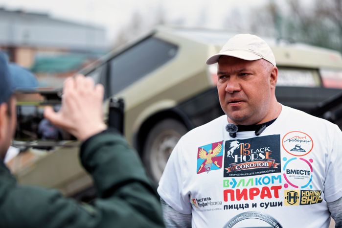 Контрольная тренировка Русского Халка для подготовки к мировому рекорду в Люберцах