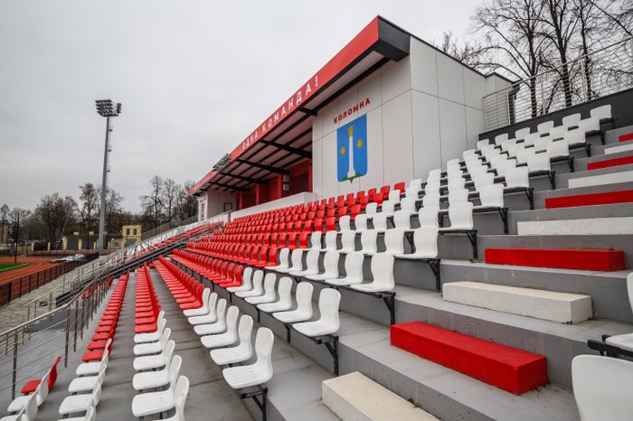 Стадион "Авангард" в Коломне после капремонта