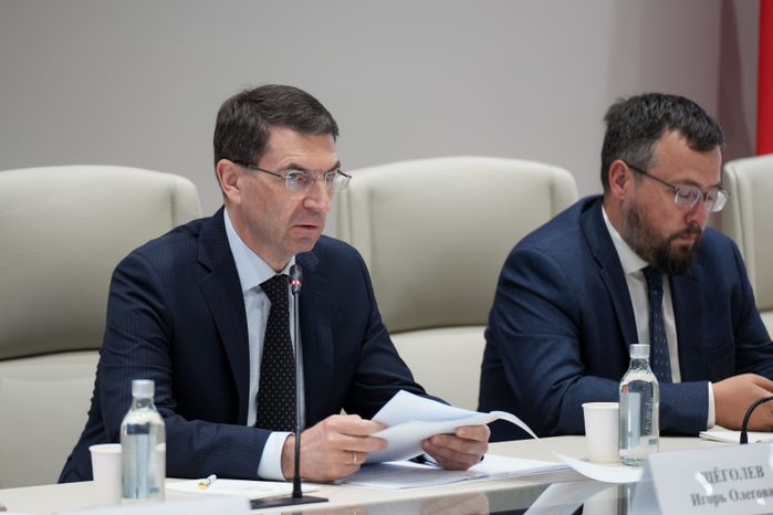 Заседание Совета при полномочном представителе президента РФ в ЦФО в Подмосковье