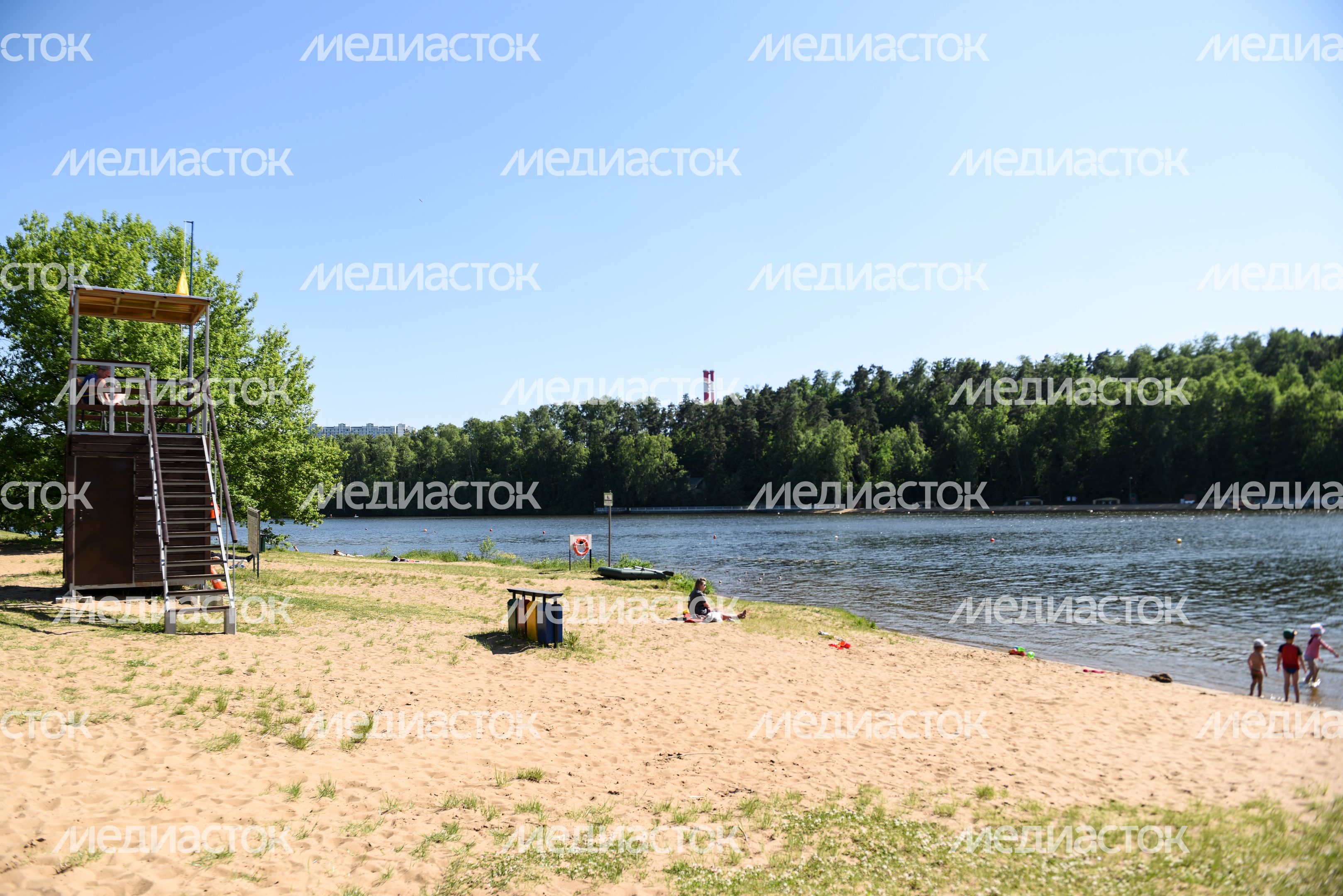 Пляж «Серебряный бор-3»
