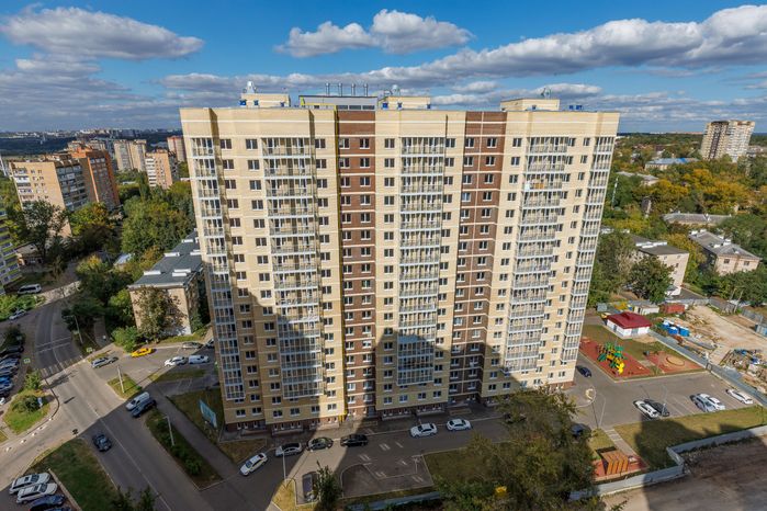 Многоквартирный дом в ЖК «Высокий берег» для переселенцев в Лыткарино
