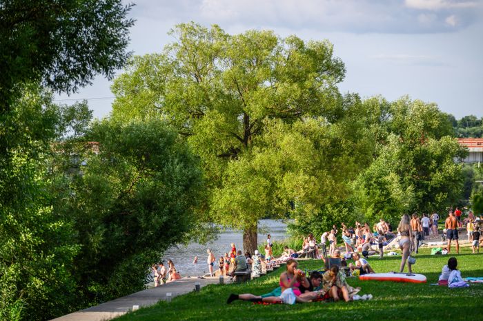 Городской пляж Зарайска