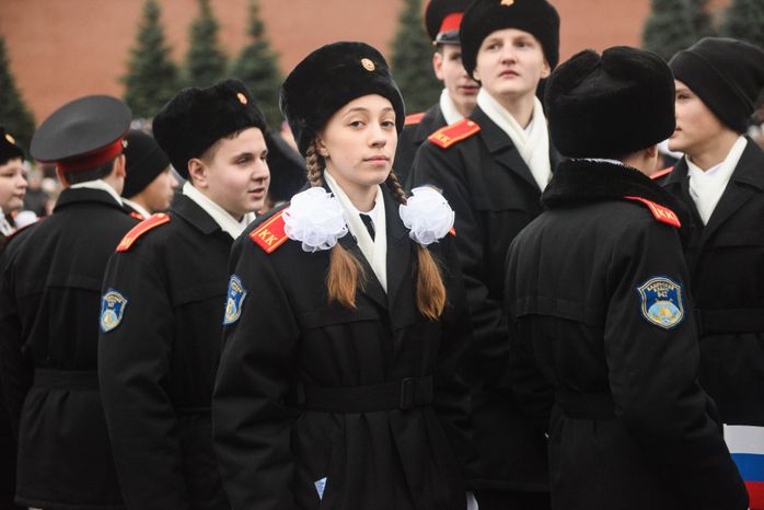 Торжественный марш в честь 78-ой годовщины военного парада 7 ноября 1941 года