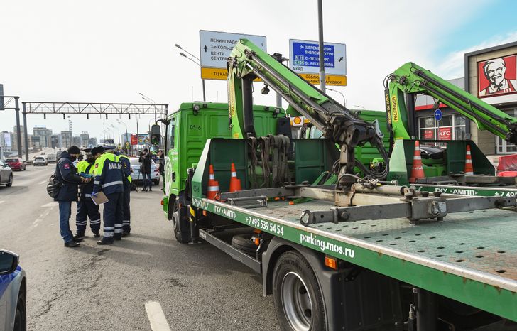 Проверка пропусков на въезде в Москву в период самоизоляции