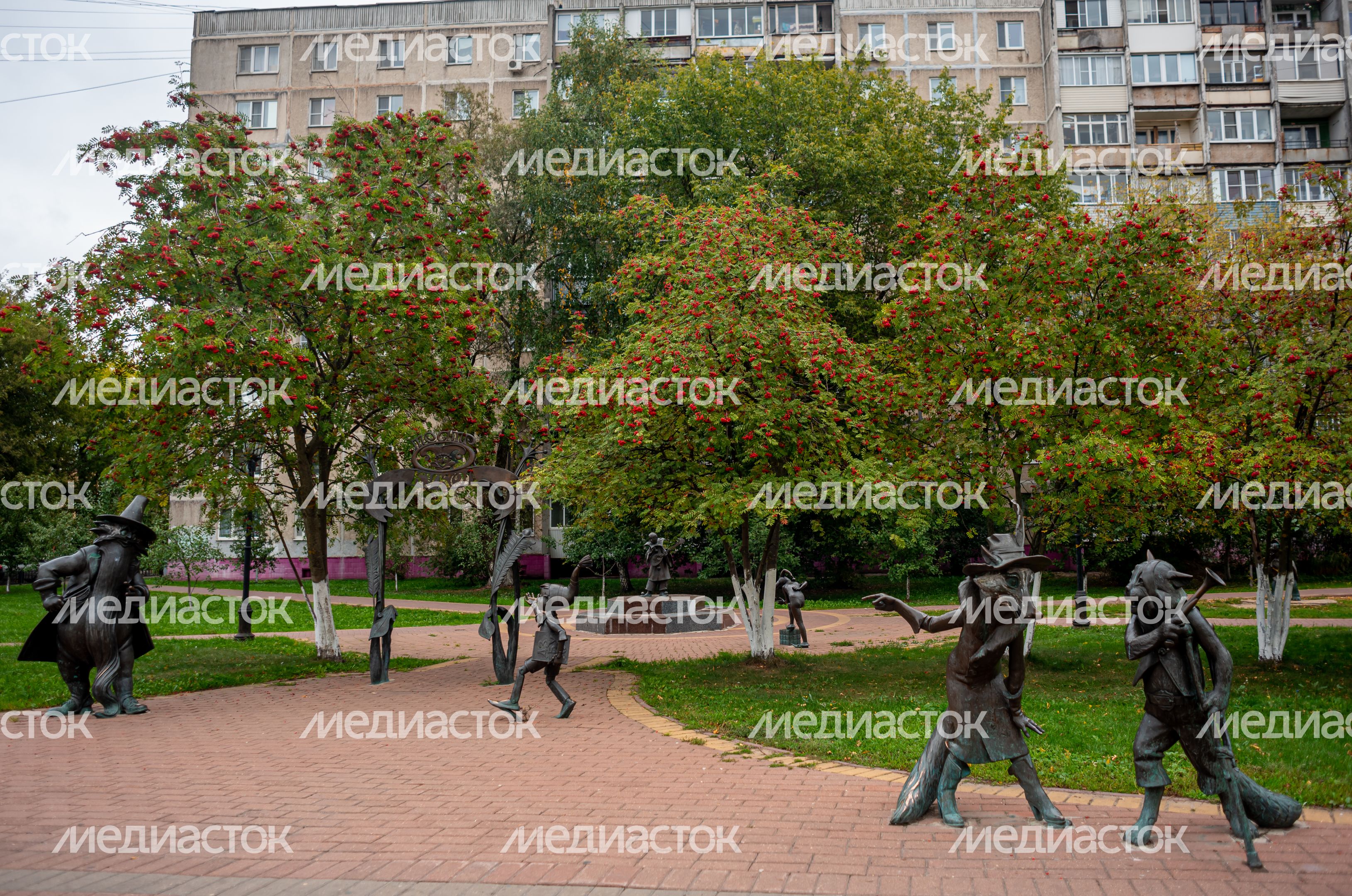Школьный бульвар в Раменском