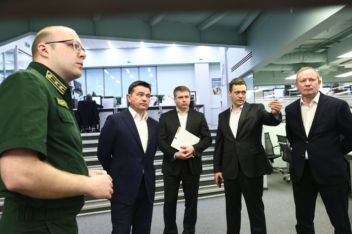 Проверка губернатором системы тушения лесных пожаров