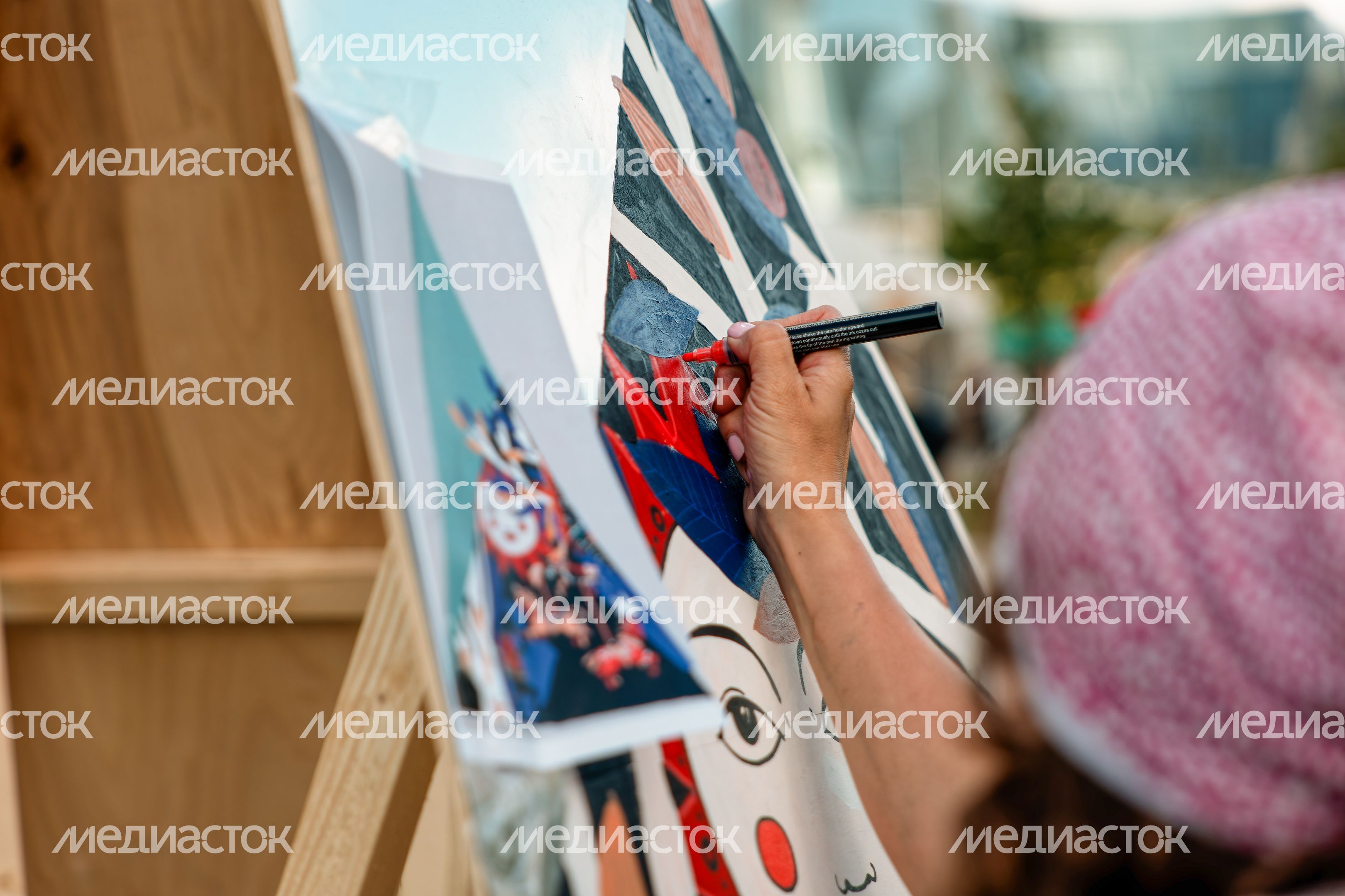 Креативное пространство «RUS_АРТ» на фестивале современной этнической культуры «RUS_СВЕТ 2025» в Красногорске
