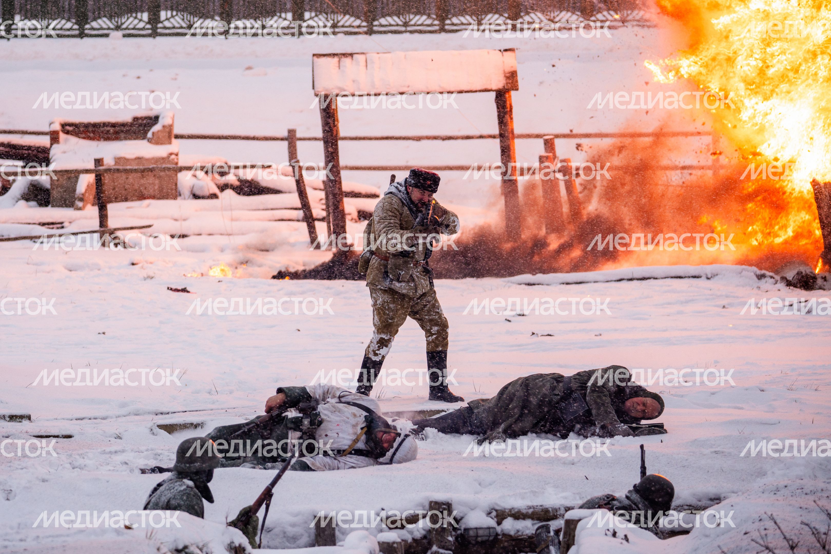 Военно-историческая реконструкция Битвы за Москву в Одинцовском округе Военно-историческая реконструкция Битвы за Москву в Одинцовском округе