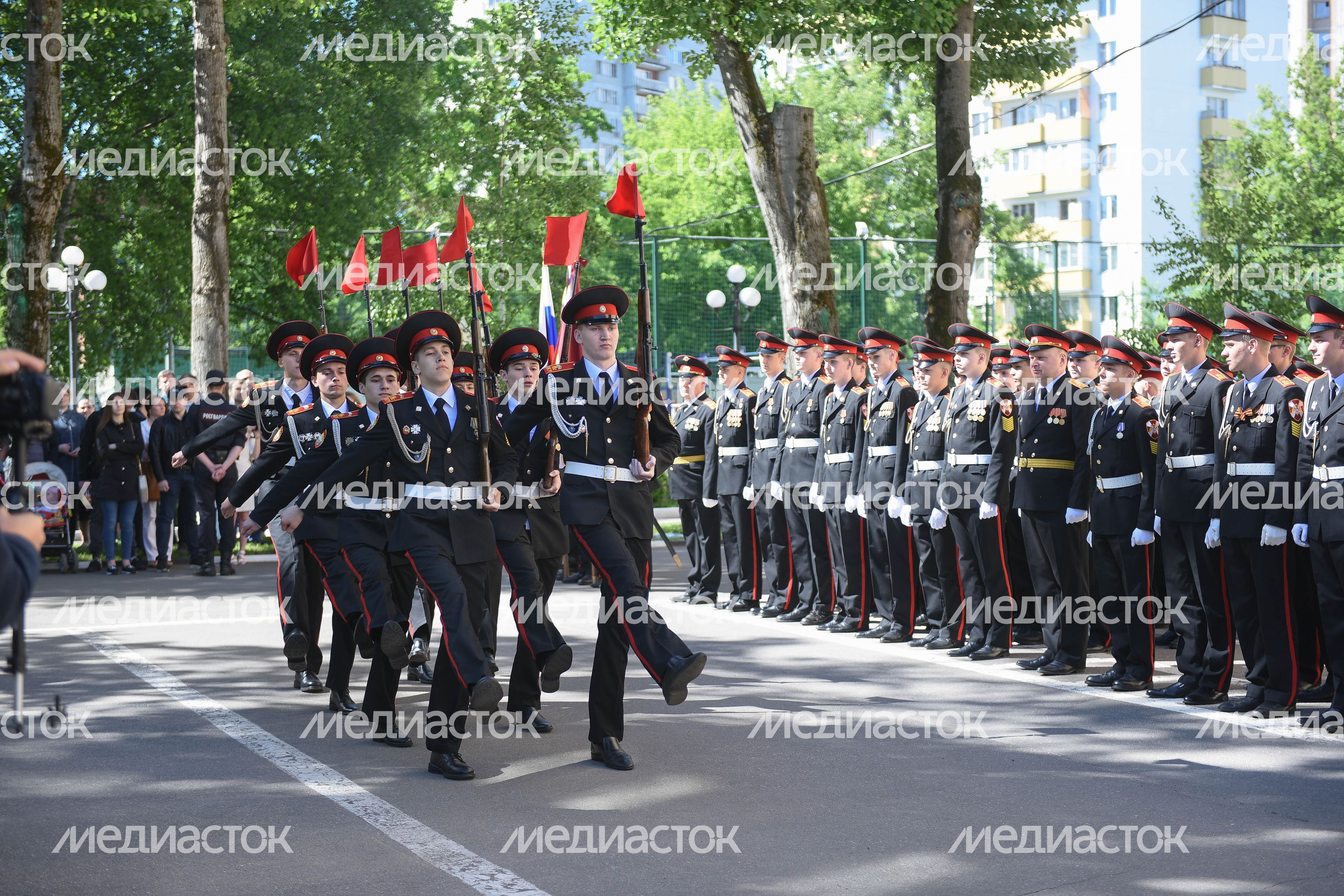 Последний звонок в Московском президентском кадетском училище имени М.А. Шолохова, 1 часть