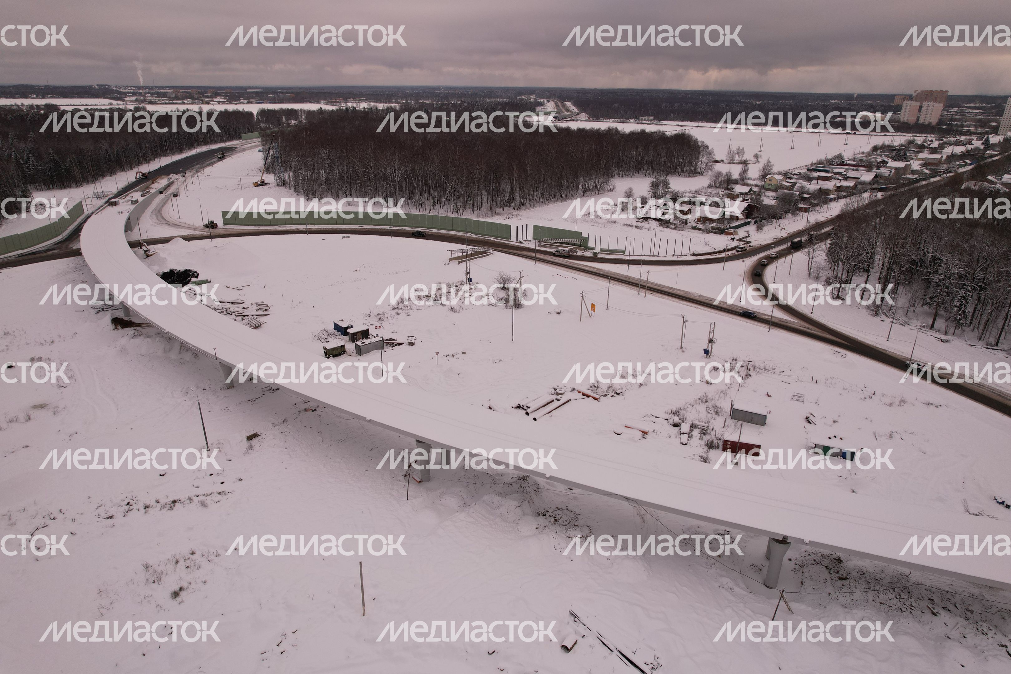 Третий этап Северного обхода Лобни завершили с опережением на год