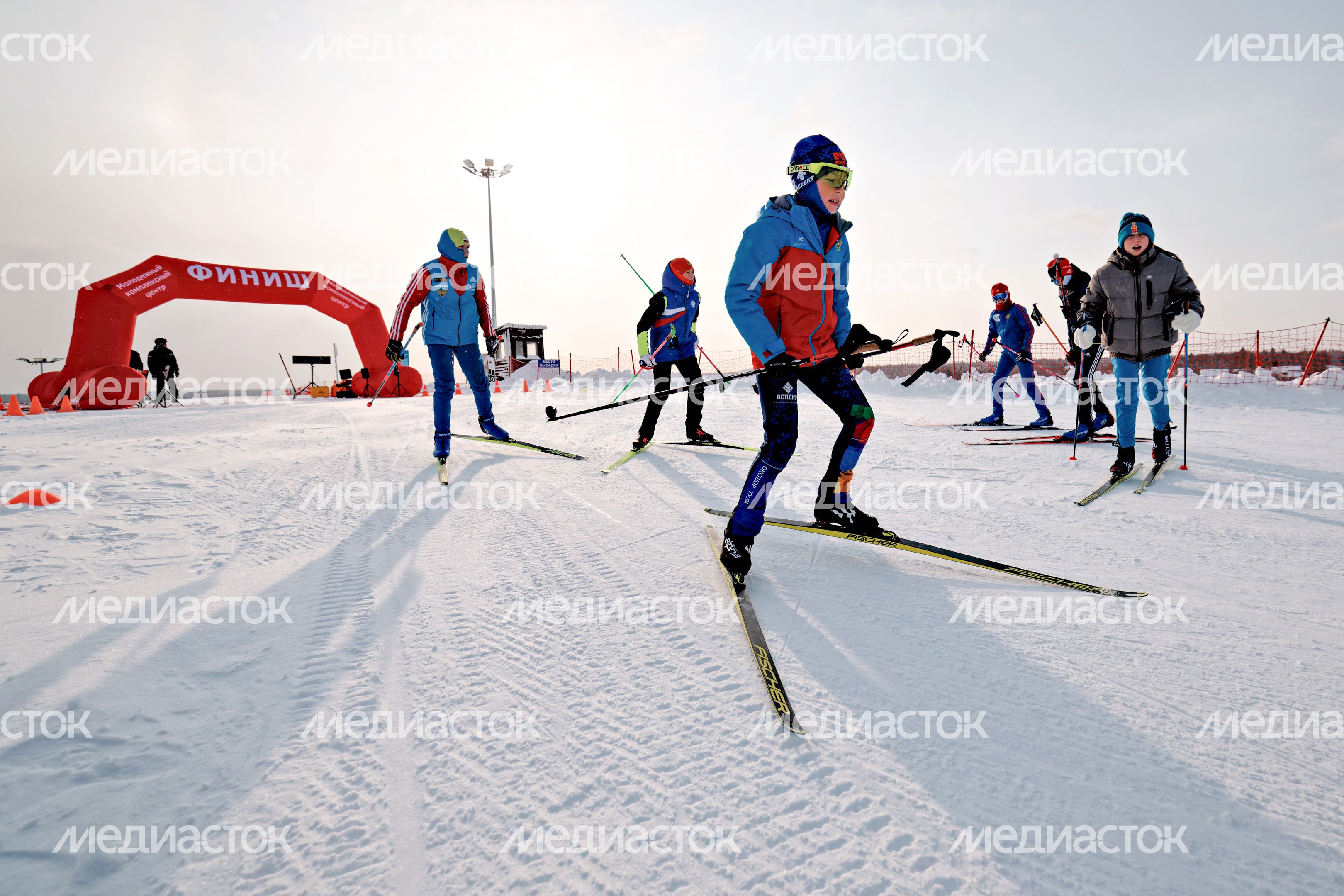Финиш лыжной гонки «Кубок олимпийского чемпиона Александра Легкова» в Наро-Фоминске Финиш лыжной гонки «Кубок олимпийского чемпиона Александра Легкова» в Наро-Фоминске