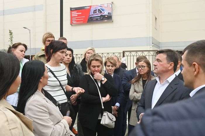 Рабочая поездка Губернатора Подмосковья в Реутов