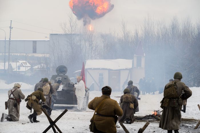 Мытищи. Военно-историческая реконструкция «Разгром немецких войск под Москвой»