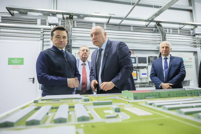 Открытие селекционно-племенного комплекса в Сергиево-Посадском округе с участием Губернатора Подмосковья