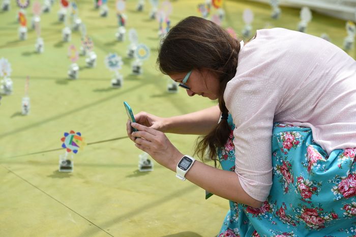 Открытие фестиваля садов и цветов Moscow Flower Show в парке «Музеон» в Москве