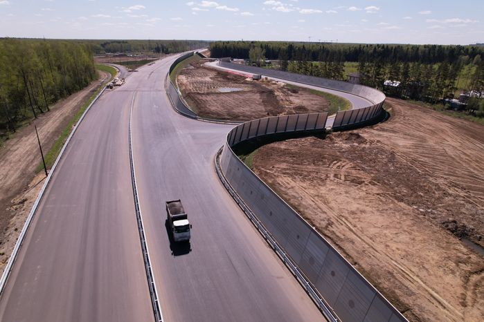 Строительство двух участков Южно-Лыткаринской автодороги