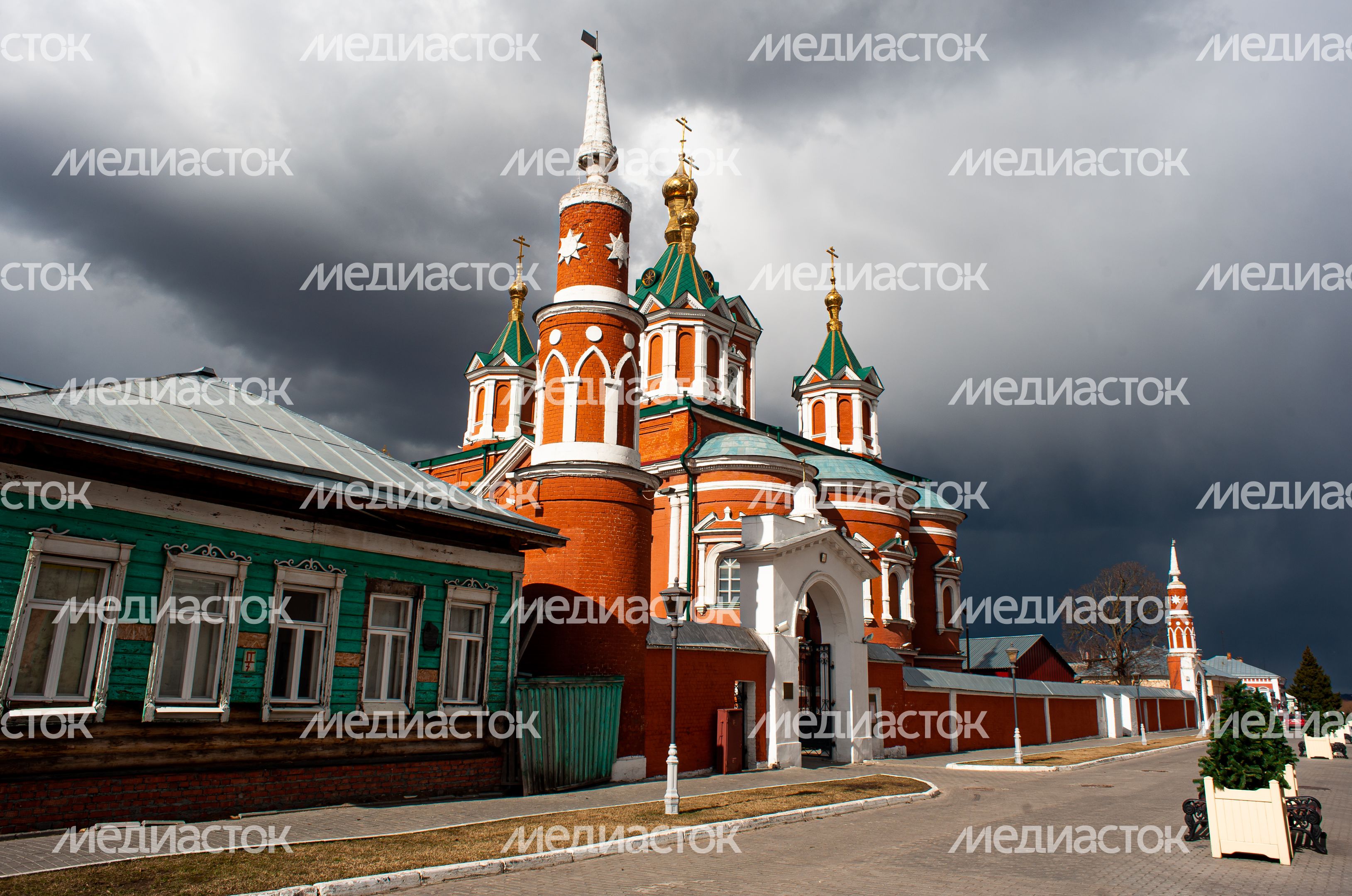 Весенние виды города Коломна